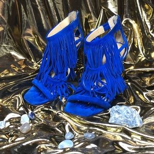 Steve Madden fringly heel